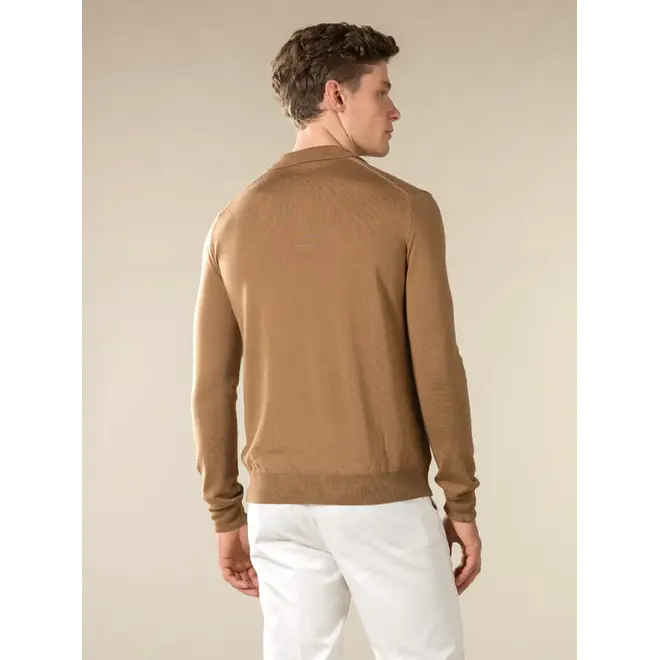 Polo longues manches Caramel Aurélien.