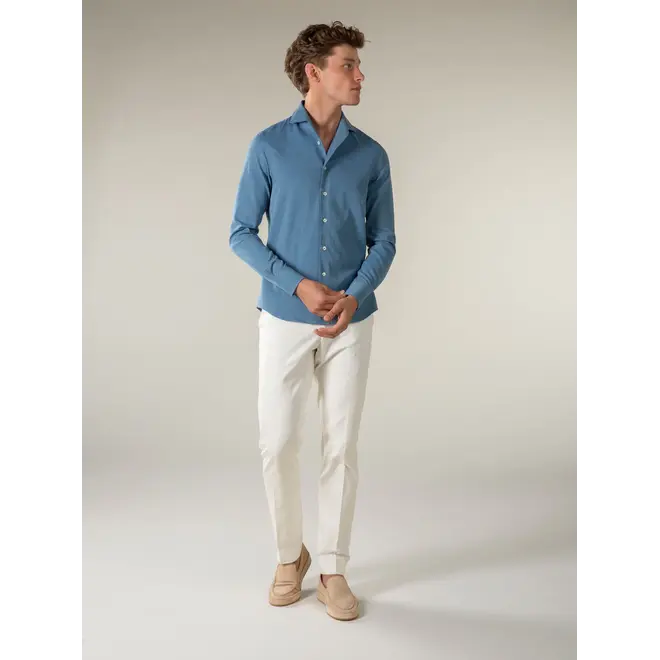 Mid Blue Denim Shirt Aurélien