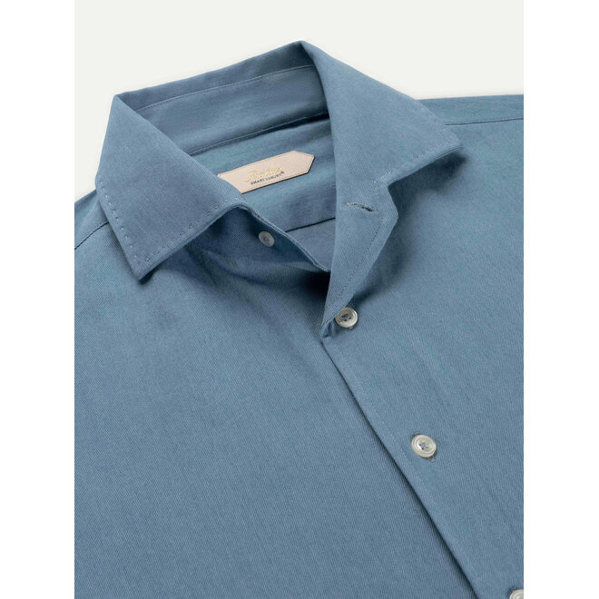 Mid Blue Denim Shirt Aurélien