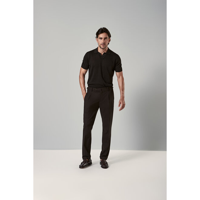 Pantalon laine vierge Brown BERWICH