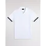 Polo piqué Stretch sans bt White FAY
