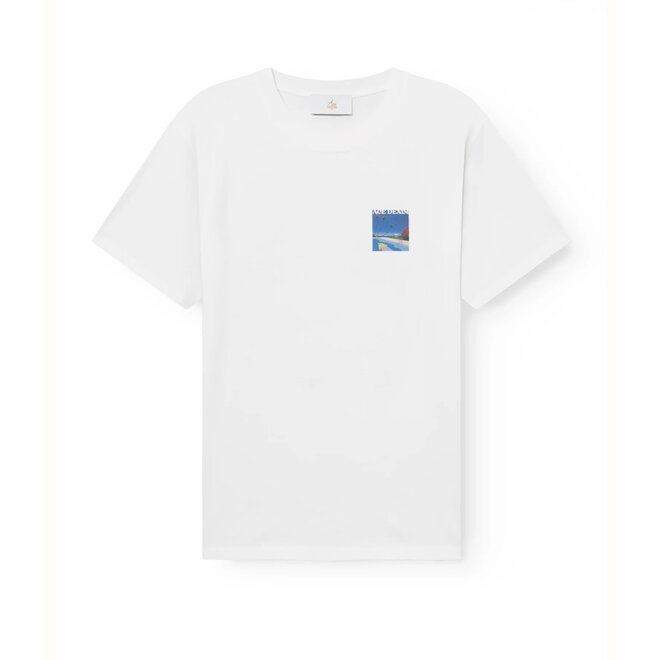 TEE SHIRT - POOL - WHITE ACE DENIM