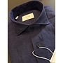 Chemise en lin Bleu foncée