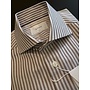 Chemise lignée brown ETON