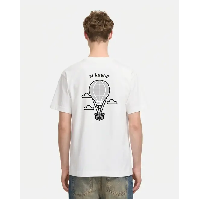 T-shirt Balloon White Flâneur
