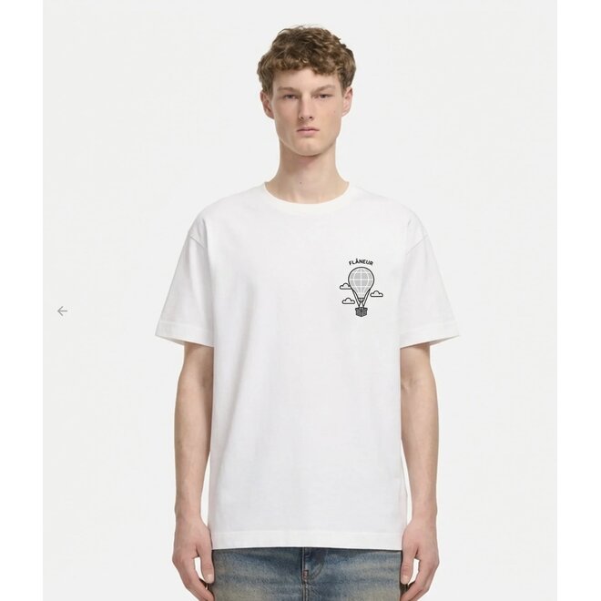 T-shirt Balloon White Flâneur