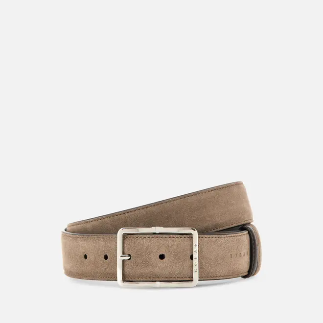 Ceinture en daim beige Hogan