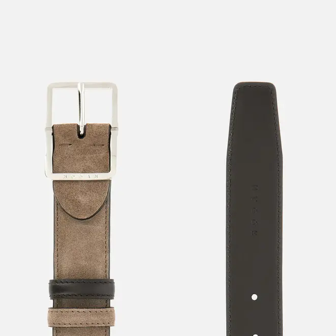 Ceinture en daim beige Hogan