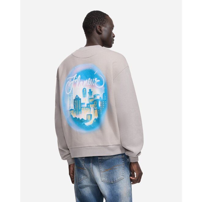 Pull City Airbrush Light Grey Flâneur