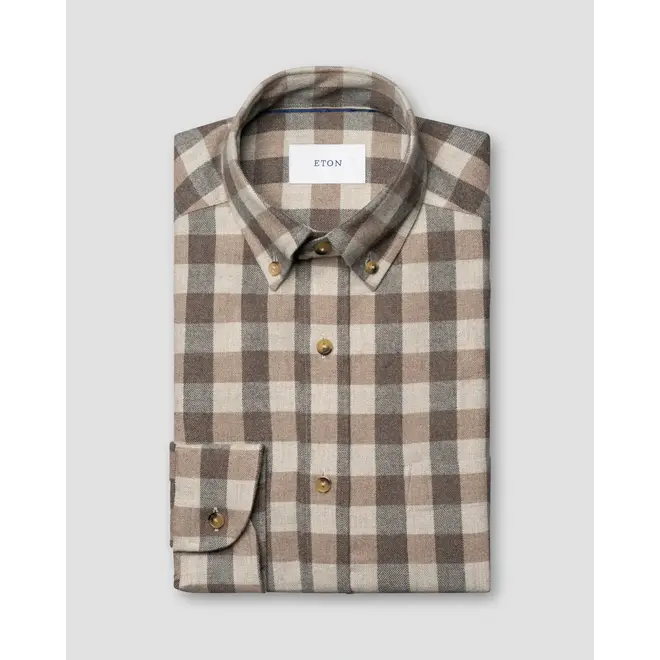 Chemise en flanelle à carreaux ETON