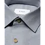 Chemise en flanelle bleue ETON
