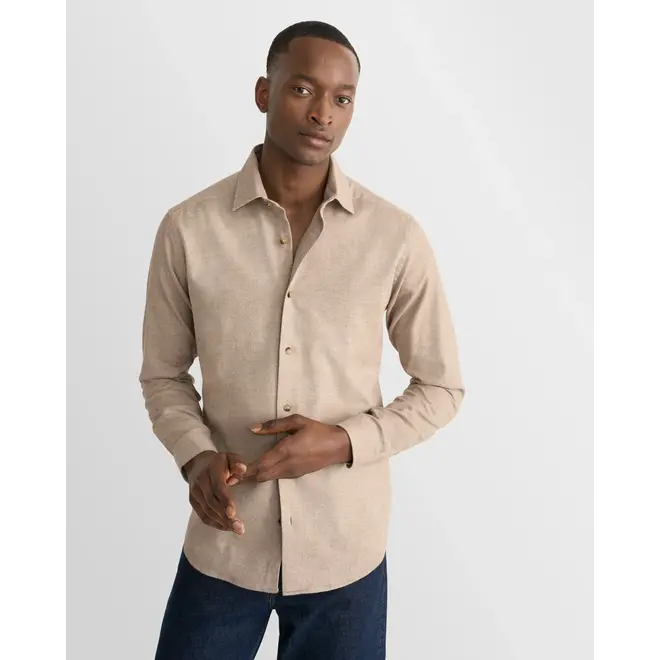 Chemise en flanelle marron ETON