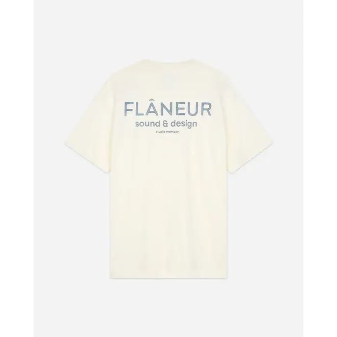 Sound & Design Studio Member T-Shirt  White Flâneur