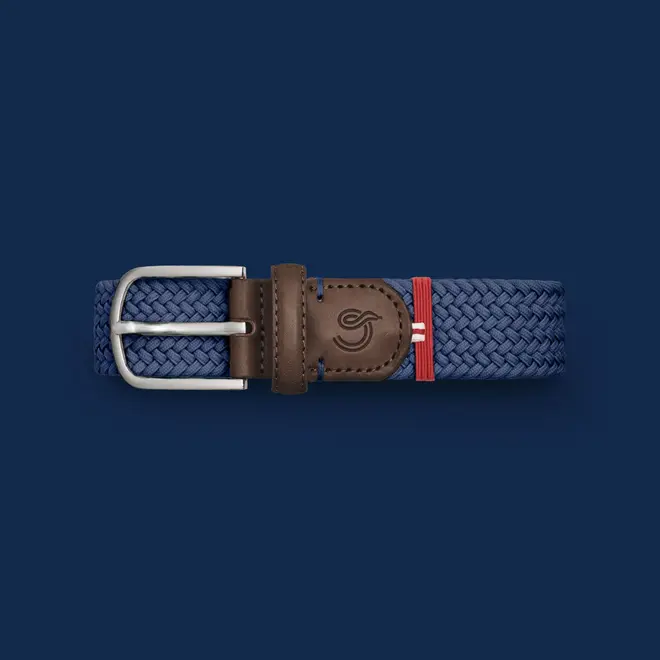 Ceinture Paris Mono Navy LA BOUCLE