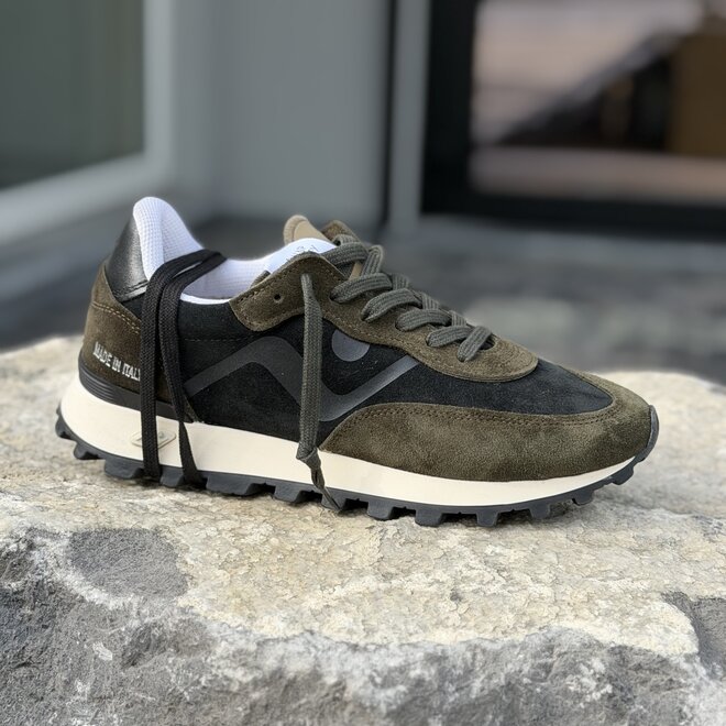Sneakers Black/Olive Veloce No Map Society