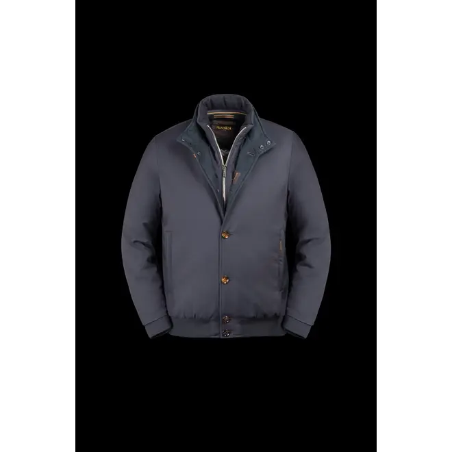 Veste Janos-pum dark blue MOORER