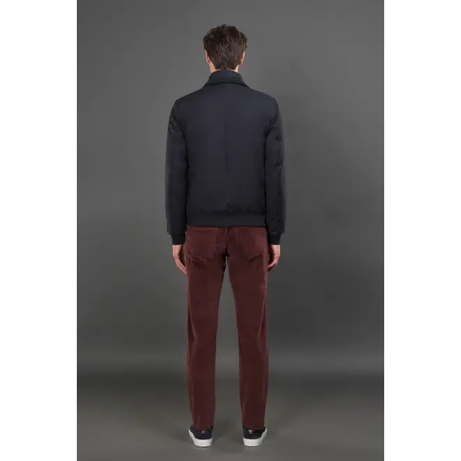 Veste Janos-pum dark blue MOORER