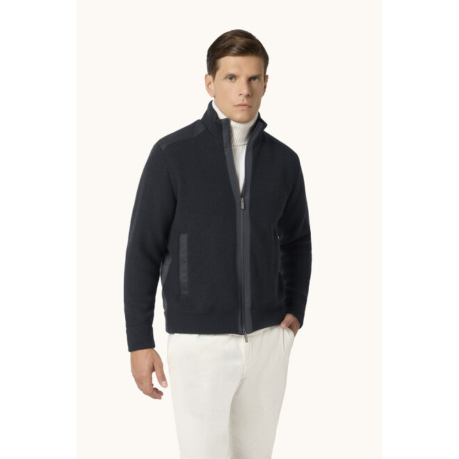 Veste Tech Wool TYPHOON Bleue Paul & Shark