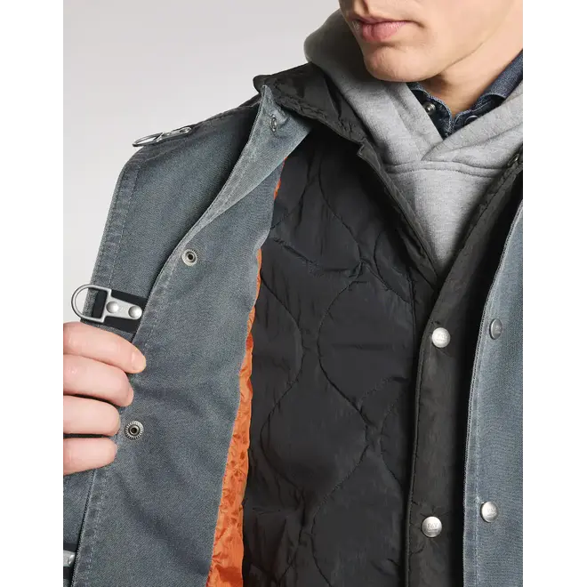 Veste 4 Ganci 3 en 1 en nylon enduit - Fay Archive