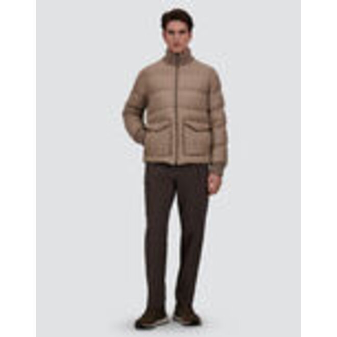 Veste Bomber en Tweed de Laine HERNO