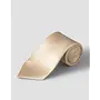 Cravate en soie Beige