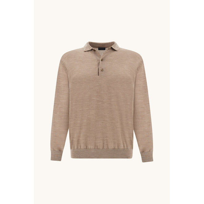 Polo Superfine Merino Wool BEIGE Paul & Shark