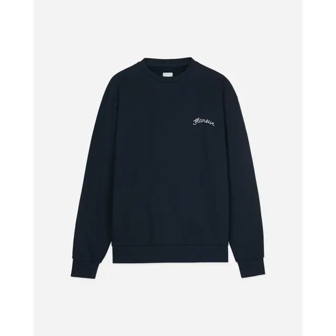 Signature Sweater Navy Flâneur