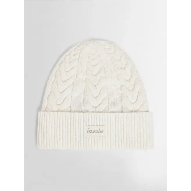 Bonnet Cable Beanie Laine/Cachemire Neige Fusalp