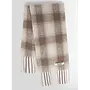 Echarpe CHECK mixte en Laine Marron Fusalp