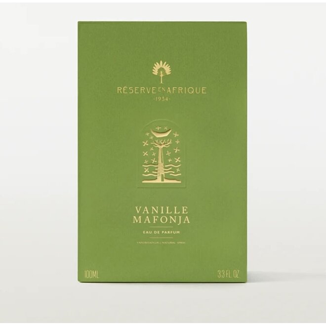 Vanille Mafonja Eau de Parfum 100ml Réserve en Afrique