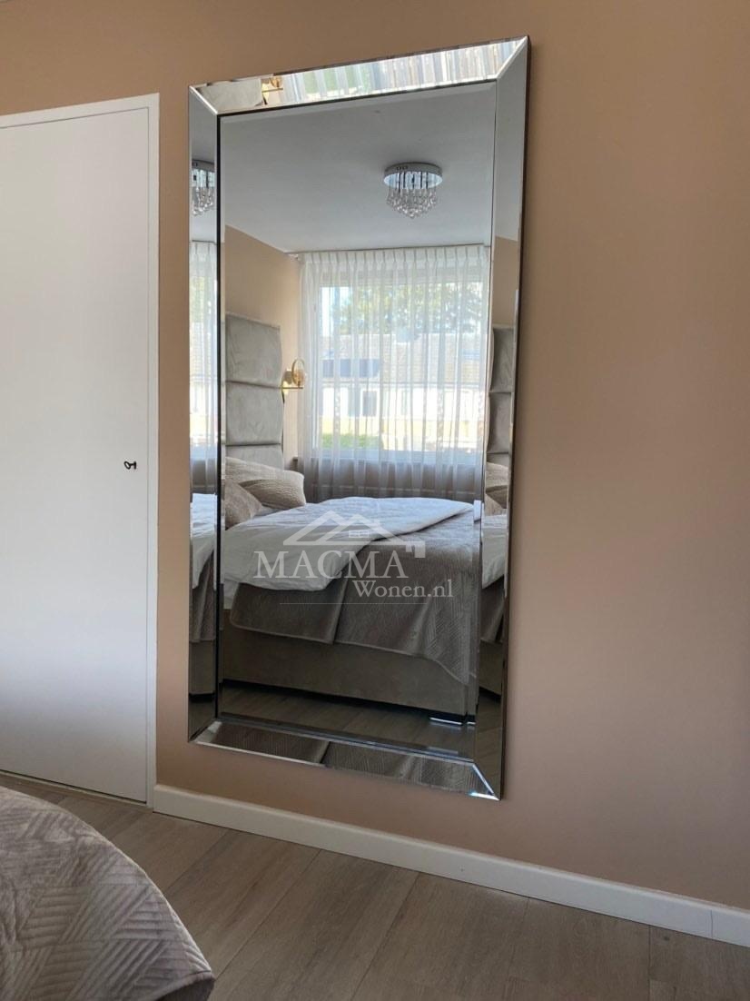 Spiegel Met Spiegelrand 180x90 Cm Macmawonen Nl Spiegel 180 X 90