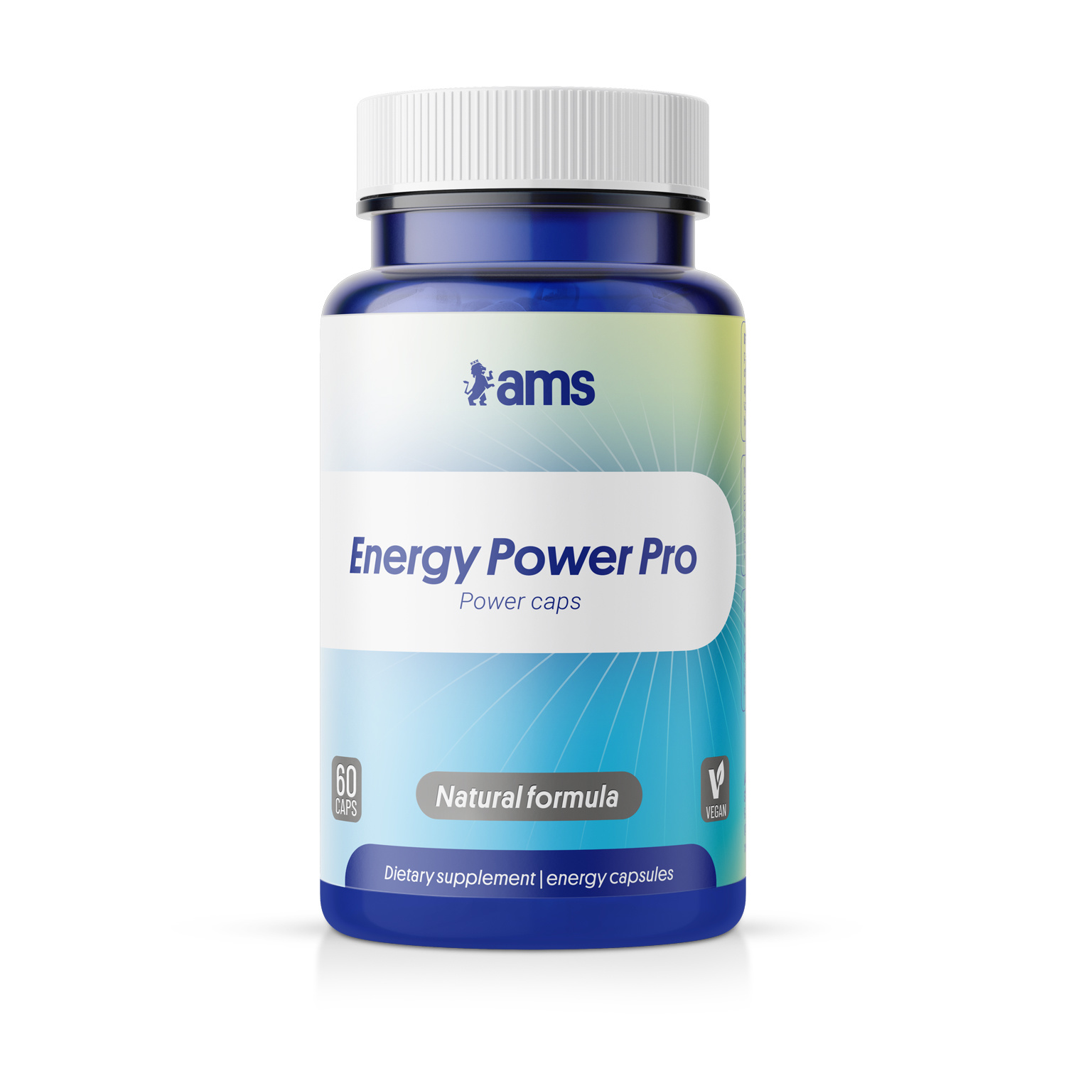 Energy Power Pro | Energie & Focus Booster | 60 Vegan Caps