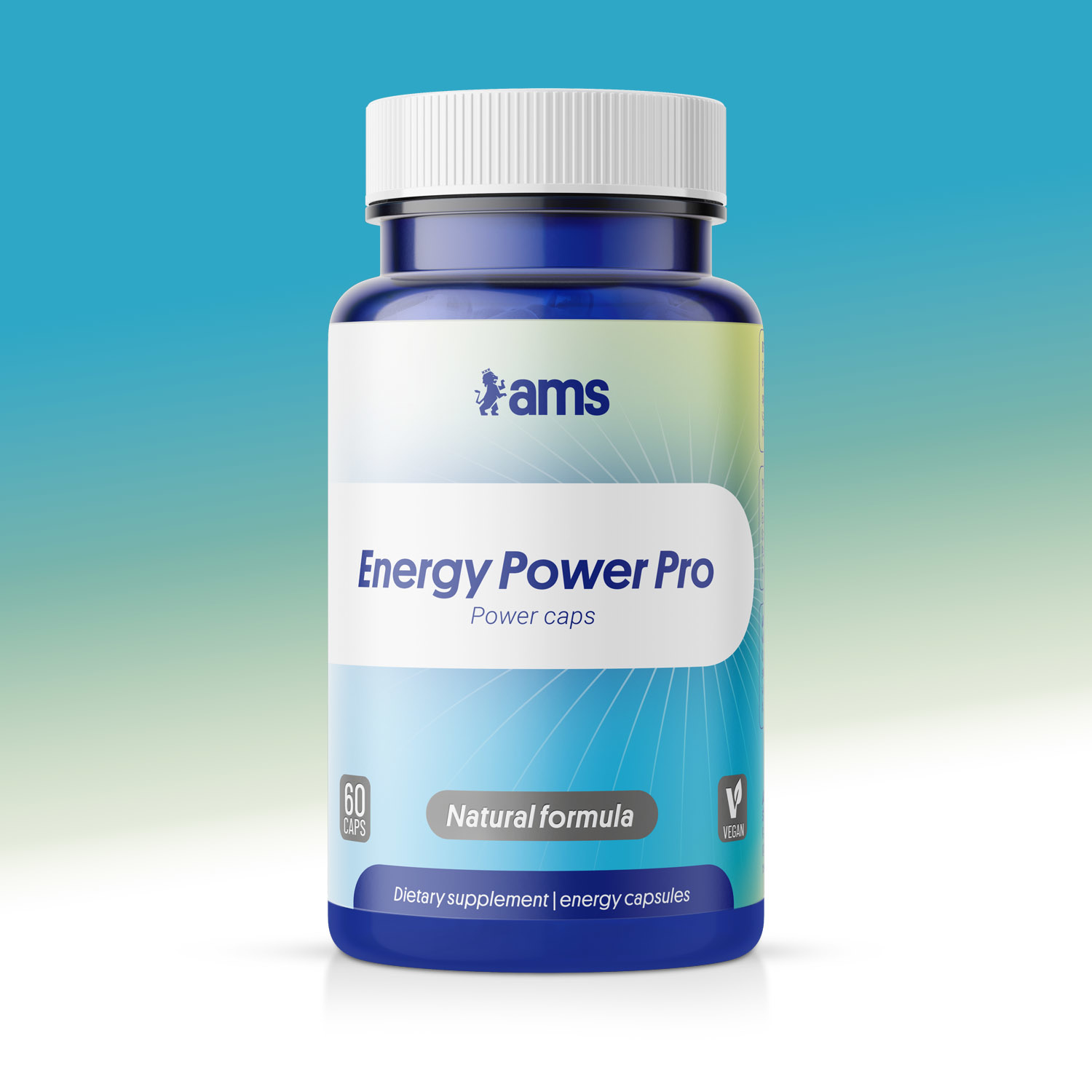 Energy Power Pro | Energie & Focus Booster | 60 Vegan Caps