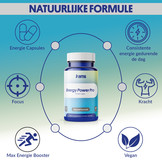 Energy Power Pro | Energie & Focus Booster | 60 Vegan Caps