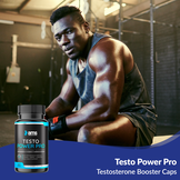 Testo Power Pro | 60 Vegan Caps | Testosteron Booster