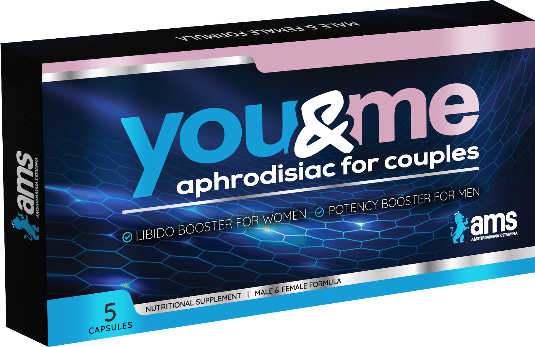 You & Me - 5 capsules - Male & Female Formula