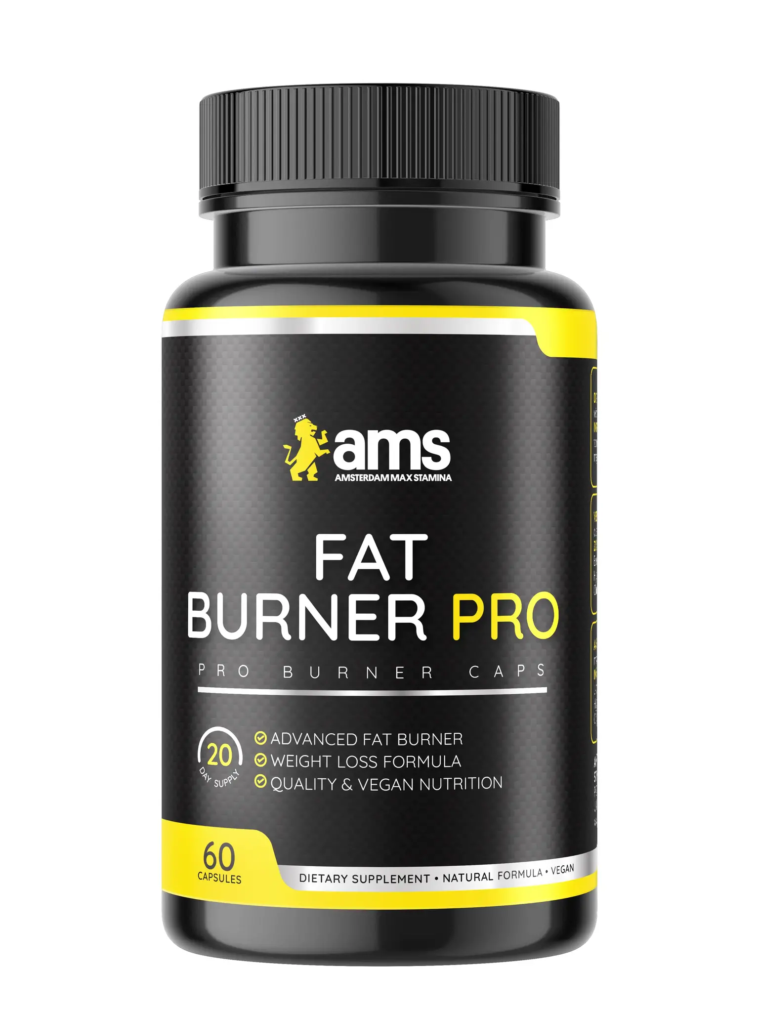 Fat Burner Pro | 60 Vegan Caps | Fatburner | Afslankpillen