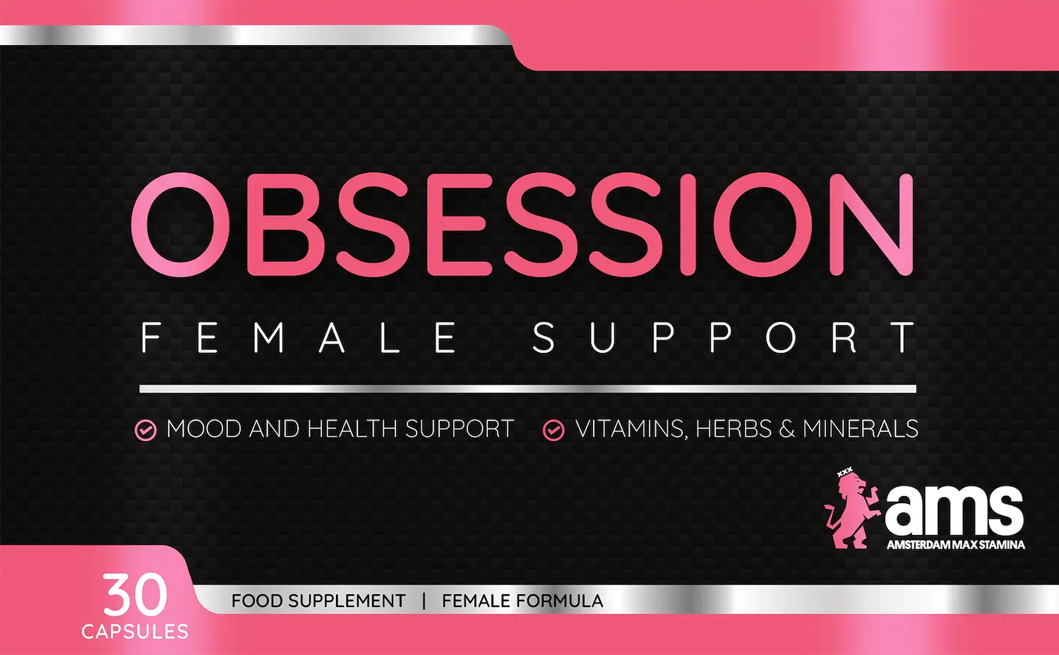 Obsession 30 caps - Female Libido & Mood Support