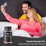 Female Booster Pro | 60 Vegan Caps | Female Libido Booster and Mood Caps