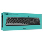 Logitech Keyboard K120 for Business toetsenbord USB QWERTY US International Zwart