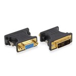 Ewent EW9850 tussenstuk voor kabels DVI-A VGA Blauw