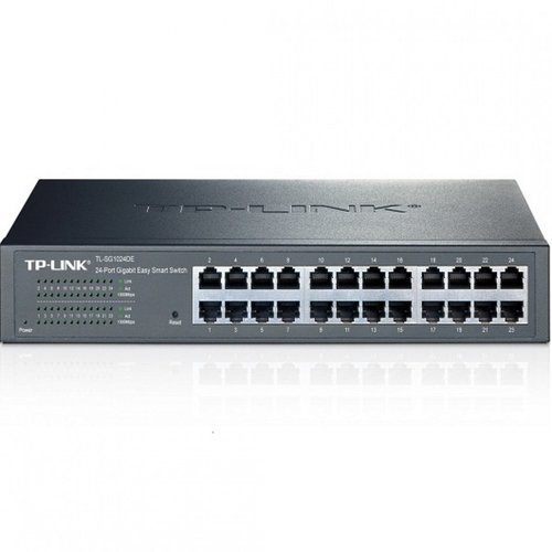 TP-Link TP-LINK TL-SG1024DE Managed L2 Gigabit Ethernet (10/100/1000) Zwart