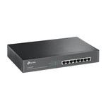 TP-Link TP-LINK TL-SG1008MP Unmanaged Gigabit Ethernet (10/100/1000) Power over Ethernet (PoE) Zwart