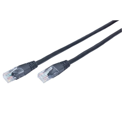 Gembird Patch Cord Cat.5e UTP 0.25m netwerkkabel Zwart 0,25 m Cat5e U/UTP (UTP)