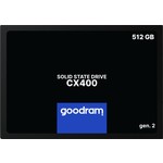 Goodram CX400 gen.2 2.5" 512 GB SATA III 3D TLC NAND