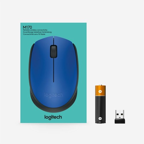 Logitech M171 muis Ambidextrous RF Draadloos Optisch 1000 DPI