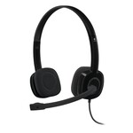 Logitech H151 Stereo Headset voor meerdere apparaten met bediening op de draad