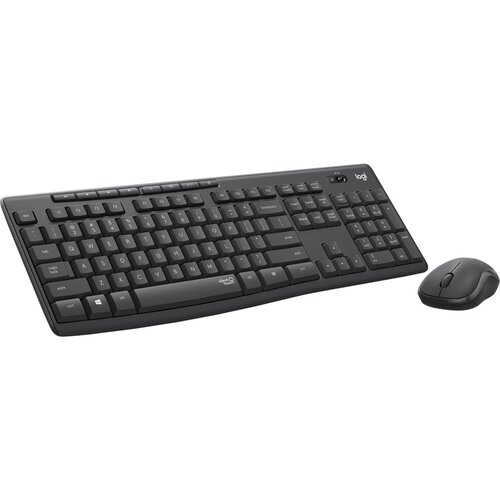 Logitech MK295 Silent Wireless Combo toetsenbord RF Draadloos QWERTY US International Zwart