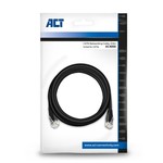 ACT AC4000 netwerkkabel Zwart 0,9 m Cat6 U/UTP (UTP)