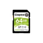 Kingston Technology Canvas Select Plus 64 GB SDXC UHS-I Klasse 10